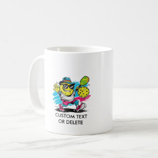 おもしろいピックルボール コーヒーマグカップ