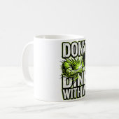 おもしろいピックルボール マグカップ Don't Dink With Me (正面左)