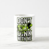 おもしろいピックルボール マグカップ Don't Dink With Me (中央)