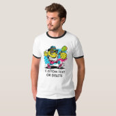おもしろいピックルボール Tシャツ (正面フル)