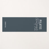 おもしろいピラツファーストシャンパーニュ後のグレートレーニング ヨガマット (正面(横))