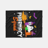 おもしろいピル薬局分局薬剤師技術者Hal フリースブランケット (正面(横))