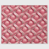 おもしろいピンクガンボール&キャンディカン ラッピングペーパー (フラット)