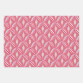 おもしろいピンクキャンディーレーンコレクション ラッピングペーパーシート (正面2)