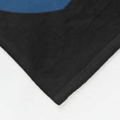 おもしろいピンクバブルガムハロウィーンの衣装 フリースブランケット (角)