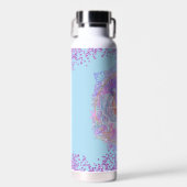 おもしろいピンクマーメイドバイレニー・ラヴォワ ウォーターボトル (正面)