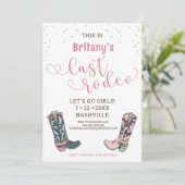 おもしろいピンクロデオバチェロレッテ 招待状 (スタンド正面)