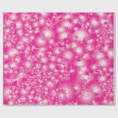 おもしろいピンク抽象芸術インクすごいスプラッシュパターン ラッピングペーパー (フラット)