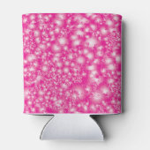 おもしろいピンク抽象芸術インクすごいスプラッシュパターン 缶クーラー (裏面)