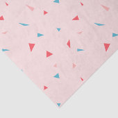 おもしろいピンク青パタカラフルン予測できなユニーク 薄葉紙 (詳細)