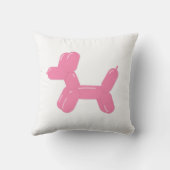 おもしろいピンク風船動物用犬枕 クッション (裏面)