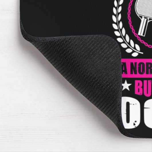 おもしろいピンポンおばあちゃん引用文卓球スポーツウォム マウスパッド (コーナー)