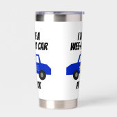 おもしろいピーポーカー マグカップ 保温保冷タンブラー (左面)