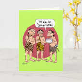 「おもしろいファイアケーキ」誕生日 カード (黄色い花)