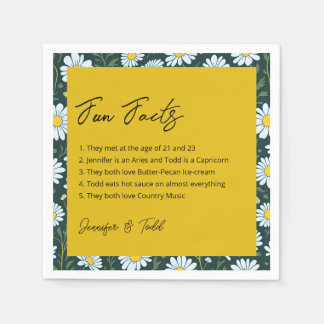 おもしろいファクトズカクテルナプキンス スタンダードカクテルナプキン