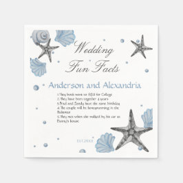 おもしろいファクトナプキンス スタンダードカクテルナプキン