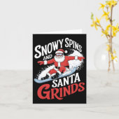 おもしろいファクト私は気にない-グランジスカルハロウィーンアット カード (黄色い花)