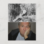 おもしろいファクト誕生日パーティーの装飾バルーンラベル ポストカード (正面)