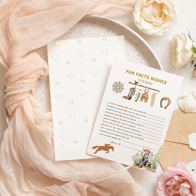 おもしろいファクト願いゲーム漁師ダービー赤ちゃんシャワー (クリエイターアップロード済み)