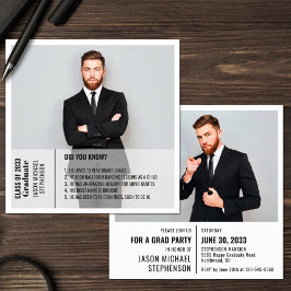 おもしろいファクト2写真モダン卒業発表