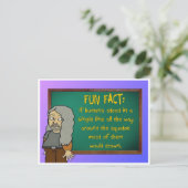 おもしろいファクト: ポストカード (スタンド正面)