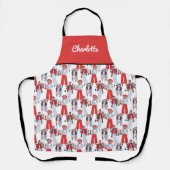 おもしろいファッショナブル熟女エプロン エプロン (正面)
