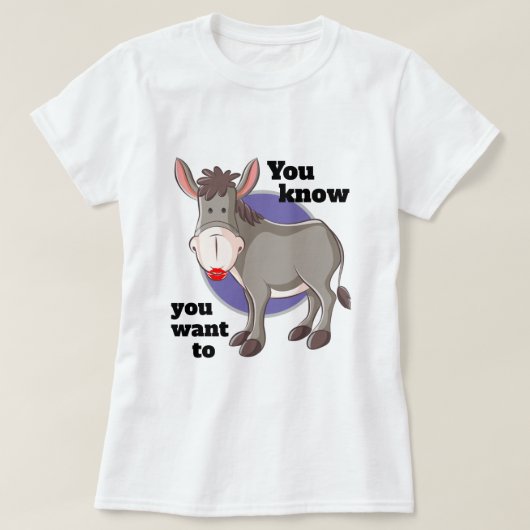 おもしろいファッションノベルティKMAしたい Tシャツ (デザイン正面)