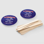 おもしろいファミリーアドベンチャー懇親会ギャザリングモノグラム ハンドファン (組立なし)