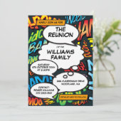 おもしろいファミリースクールフレインズ懇親会パーティー 招待状 (スタンド正面)