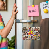 おもしろいファミリーフォト漫画独自の作成よくはしゃぐ マグネット