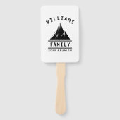 おもしろいファミリー懇親会キャンピング自然サマーバケーション ハンドファン (正面)