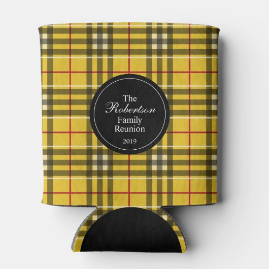 おもしろいファミリー懇親会クランMacLeod 缶クーラー (裏面)