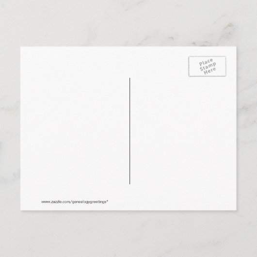 おもしろいファミリ懇親会チケットの保存 案内ポストカード (裏面)