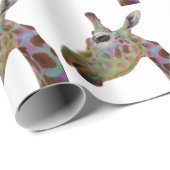 おもしろいファンキーカラフル ラッピングペーパー (ロールコーナー)