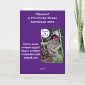 おもしろいファンキーカード カード (裏面)