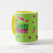 おもしろいファンキーゾンビ・アンティドート・シー…話し合いなし マグカップ (正面左)