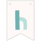 おもしろいファンキータイポグラフィハッピーイースター バンティングフラッグ (第3の旗)