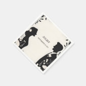 おもしろいファンキーユユニークーモアミームおもしろいブライダルシャワー スタンダードカクテルナプキン (角)