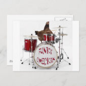 おもしろいファンキー肉 ポストカード (正面/裏面)