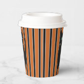 おもしろいファンシーとハロウィン黒猫 紙コップ (右)