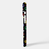 おもしろいファンシーと平和サイン、花とハート Case-Mate iPhoneケース (裏面 / 左)