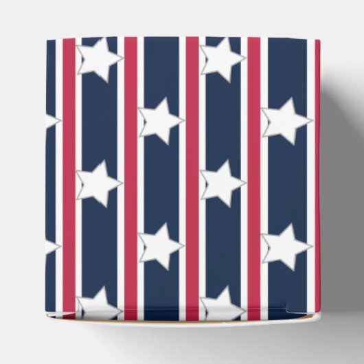 おもしろいファンシーと愛国的な星条旗 フェイバーボックス (上部)