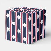 おもしろいファンシーと愛国的な星条旗 フェイバーボックス (裏面サイド)