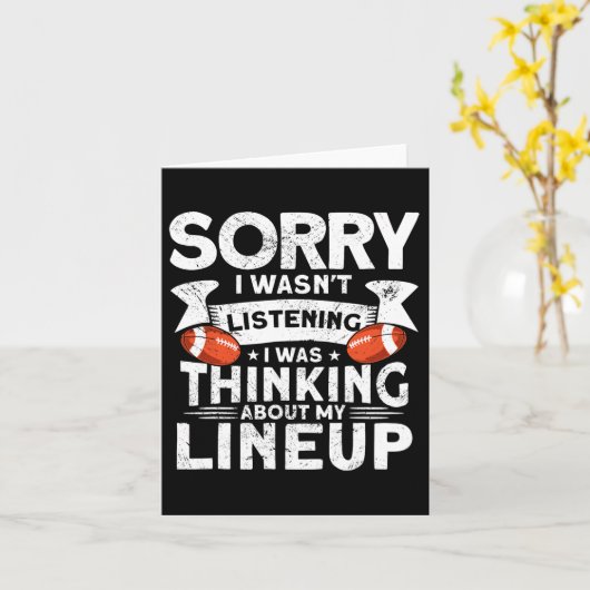 おもしろいファンタジーサッカー選手の服装 – ファンタジーフー カード (黄色い花)