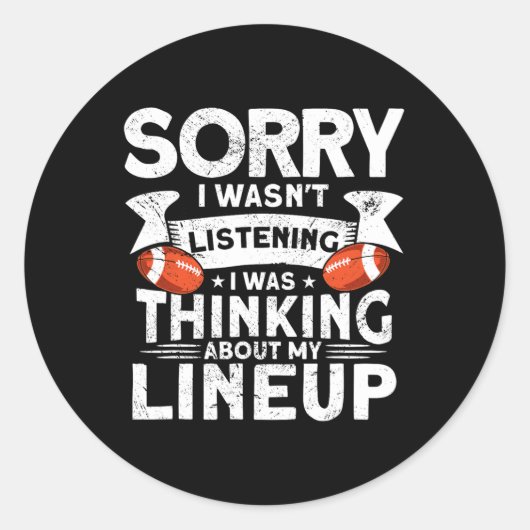 おもしろいファンタジーサッカー選手の服装 – ファンタジーフー ラウンドシール (正面)