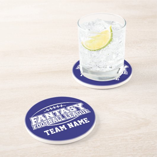 おもしろいファンタジーサッカーFFLギフトカスタマイズ- it コースター (側面)