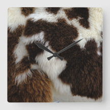 おもしろいファーウォールクロック