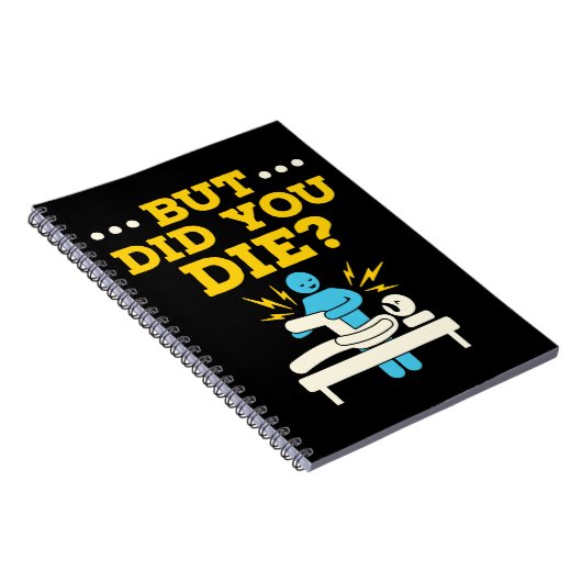 おもしろいフィジカルセラピーだが死んだ ノートブック (右側)