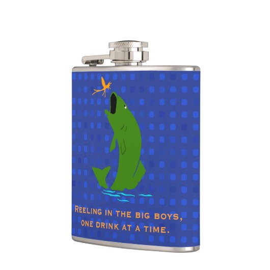 おもしろいフィッシャーマンズカスタム フラスク (左)