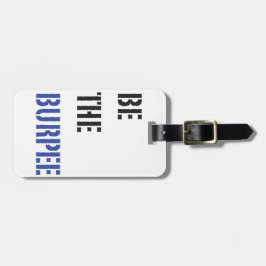 おもしろいフィットネスバーペジムユーモア ラゲッジタグ